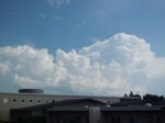 総合南東北福祉センターから見る夏の雲